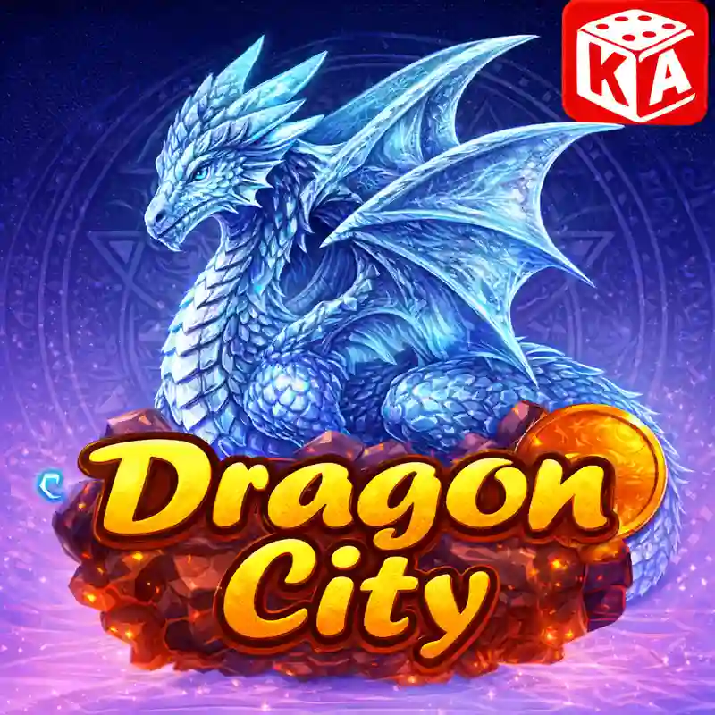 Dragon City slot game title screen at xgbet casino